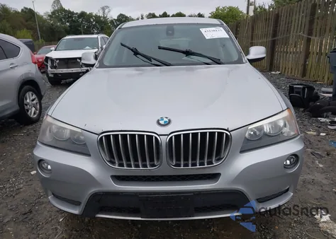 2012 BMW X3 xDrive28I из США, поврежденный, VIN 5UXWX5C55CL722589